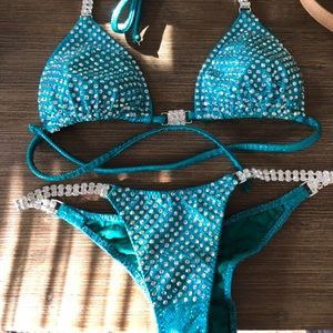 Custom made competitive bodybuilding bikini